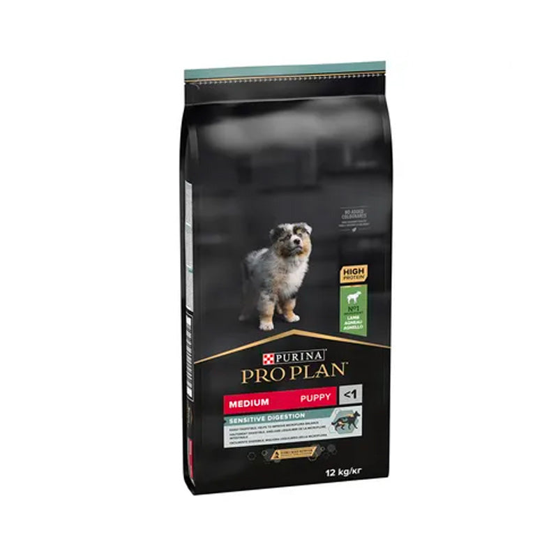Pro Plan Puppy Medium Sensitive Digestion amb xai pinso per a cadells