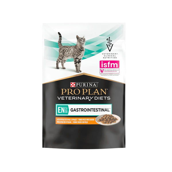 Pro Plan Veterinary en Gastrointestinal con pollo Pouch para gatos