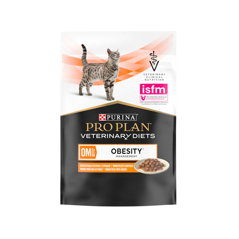 Pro Plan Veterinary OM Obesity Pouch per a gats Imatge principal del producte