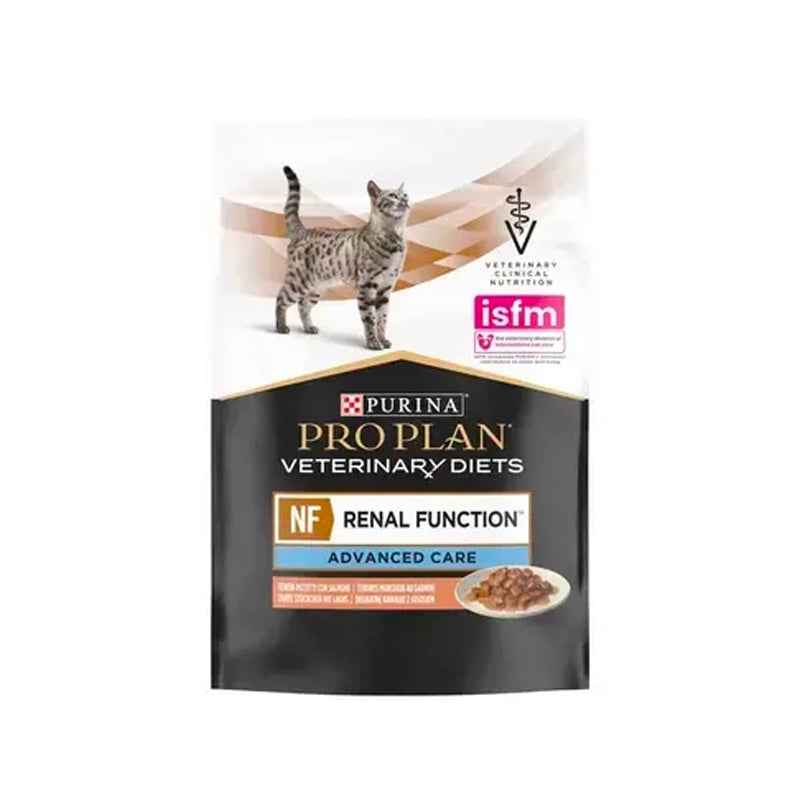 Pro Plan Veterinary NF Renal Function amb salmó Pouch per a gats Imatge principal del producte
