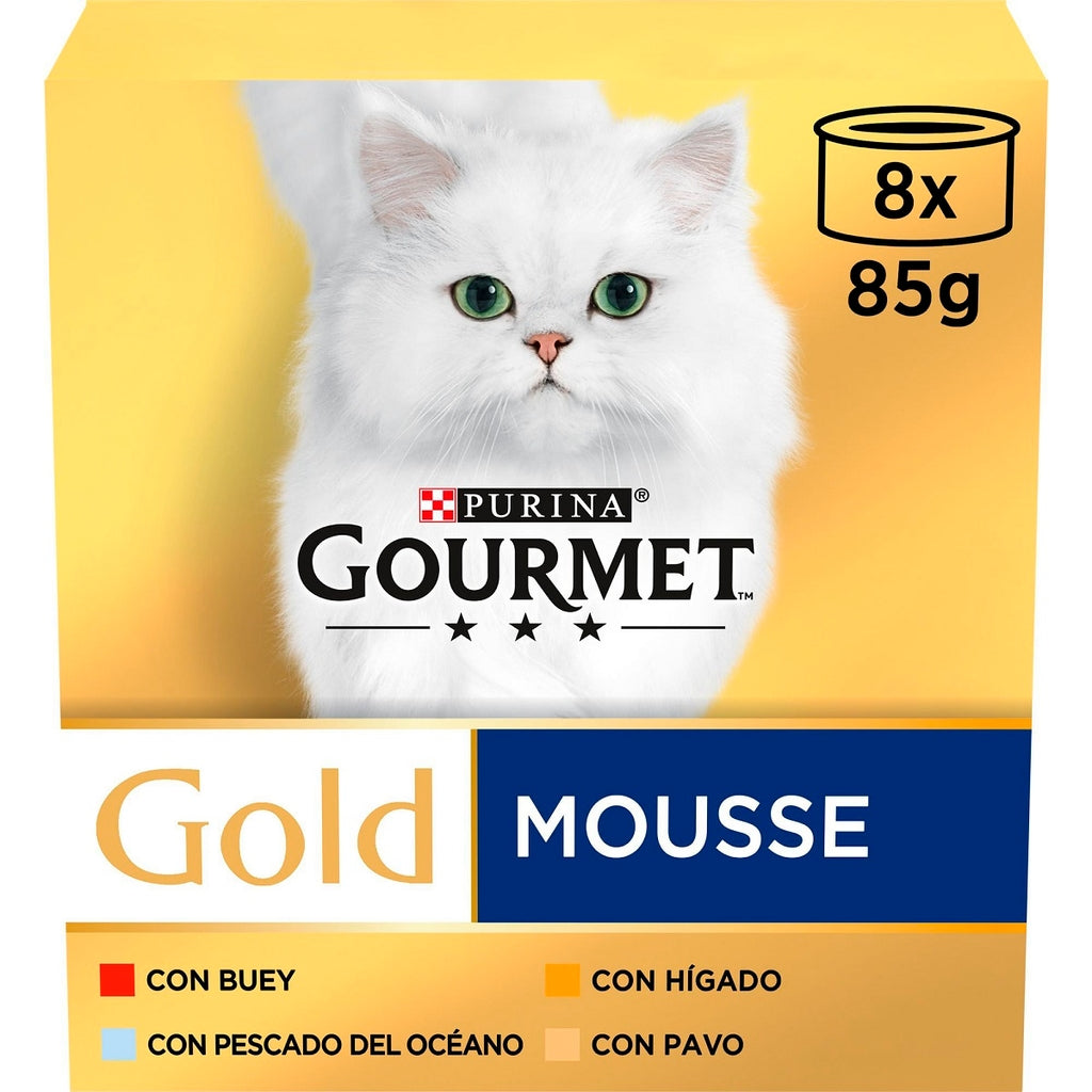 gato gold mousse 8x85gr