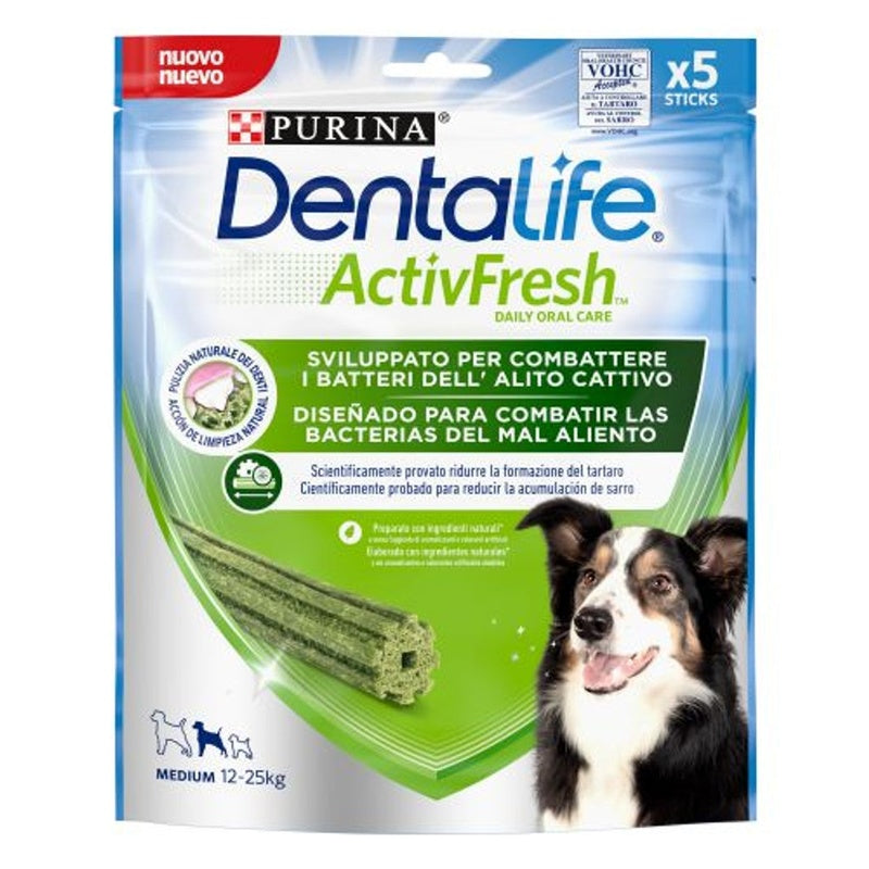 perro mediano Dentalife activfresh 115gr (5ut)