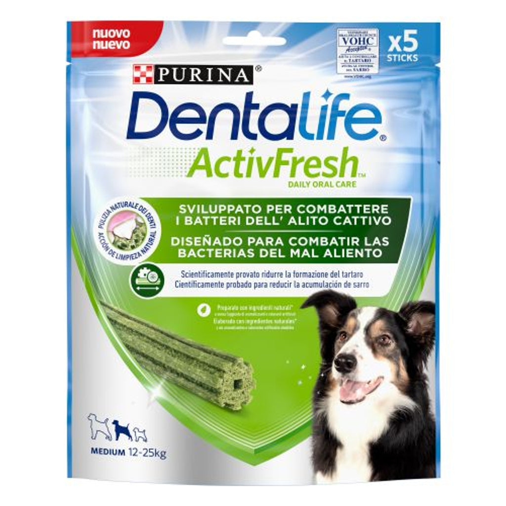 perro mediano Dentalife activfresh 115gr (5ut)