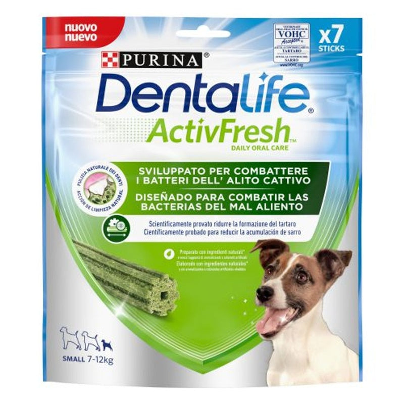 perro pequeño Dentalife activfresh 115gr (7ut)