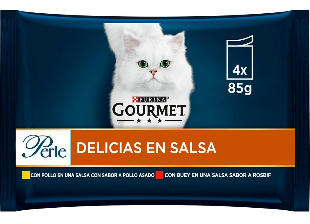 gato perle delicias salsa pollo buey (4un)