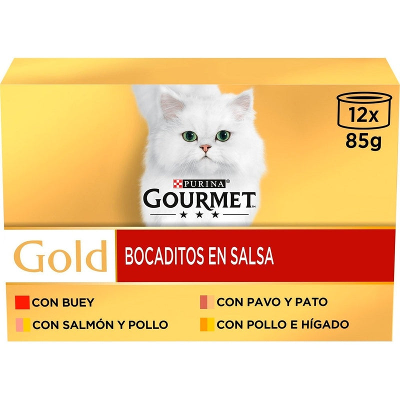 gato gold bocaditos 12x85gr