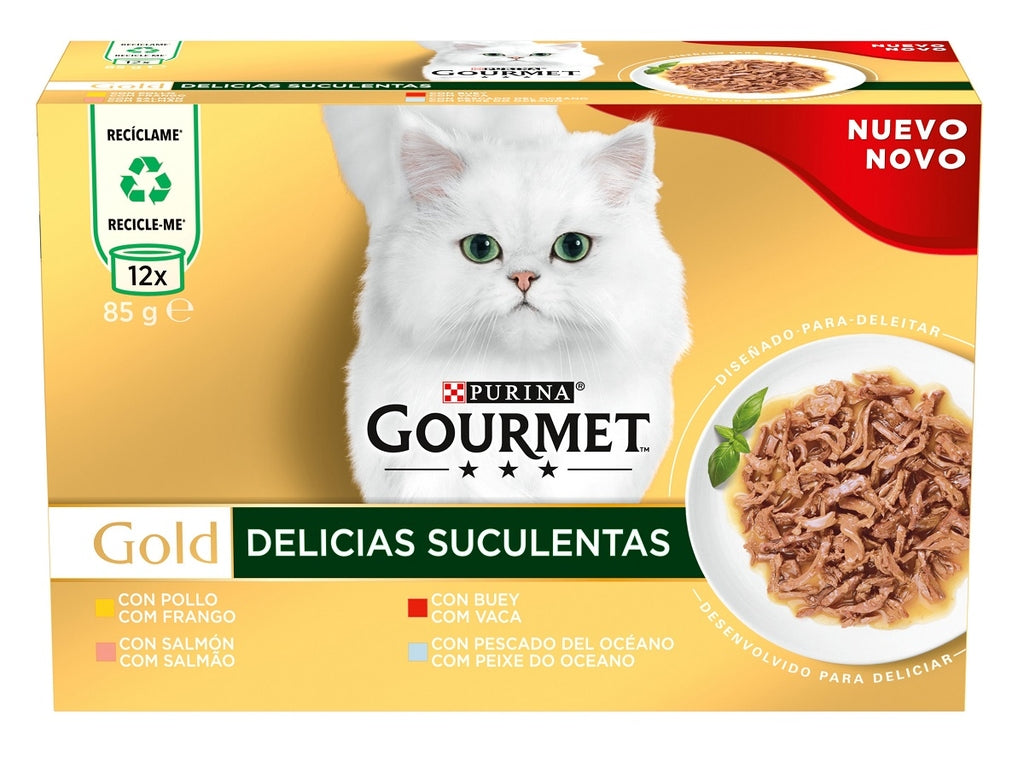 gat gold delícias suculentas 12x85 g