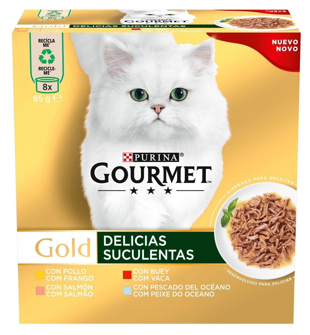 gat gold delícias suculentas 8x85 g