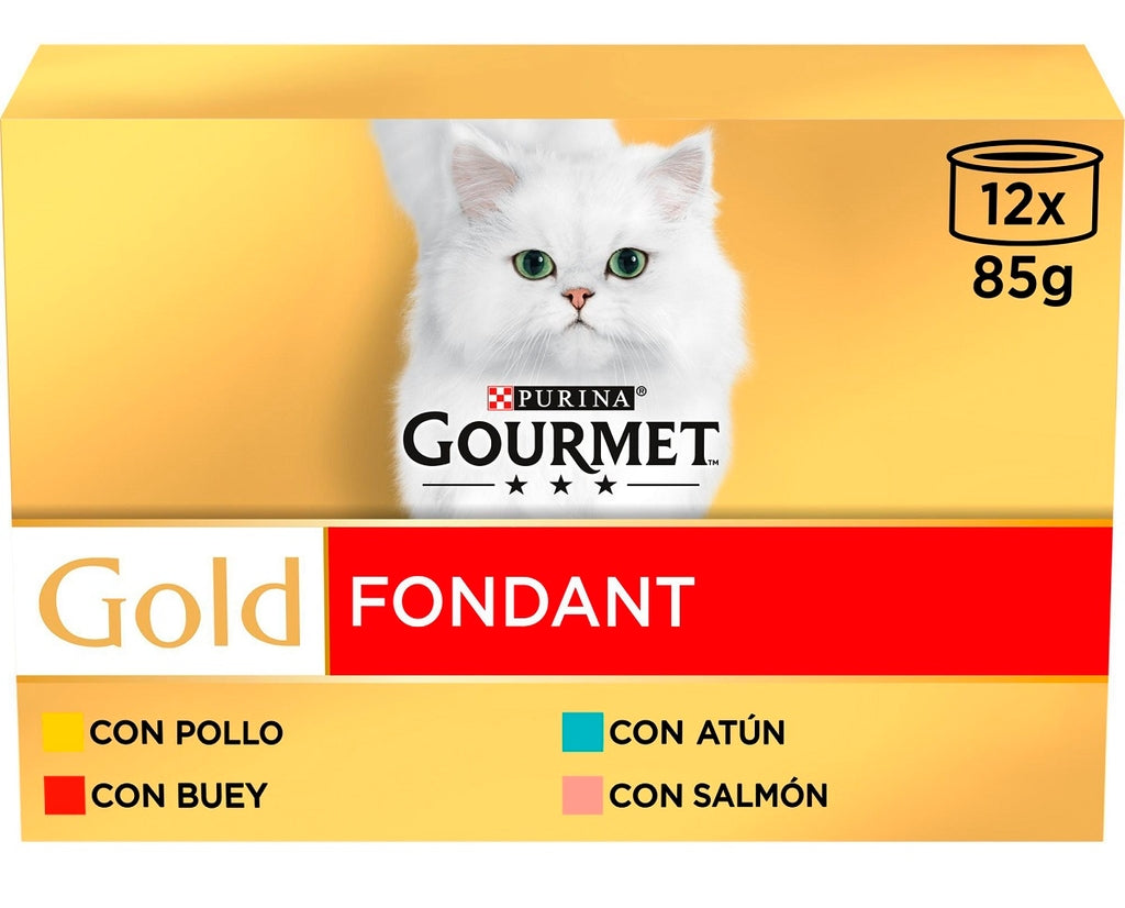 gato gold fondant 12x85gr