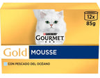 gato gold mousse pescado 12x85gr