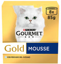 gato gold mousse pescado 8x85gr