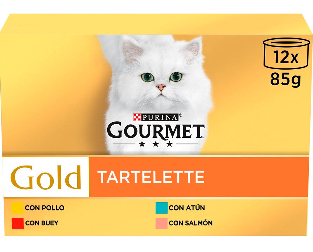 gato gold tartelette 12x85gr