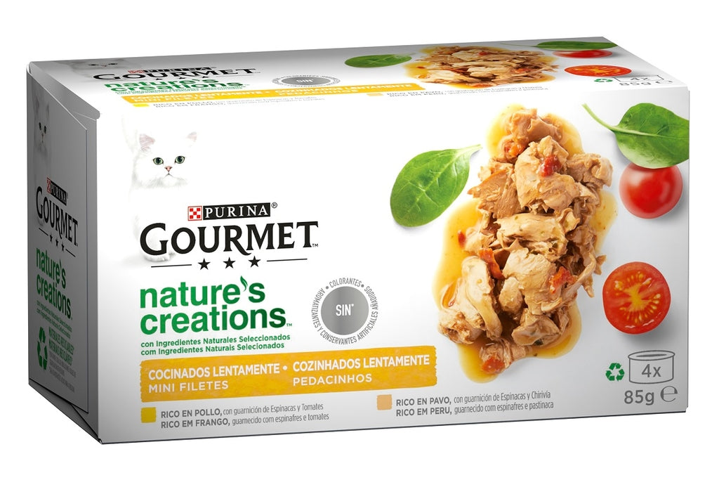 gat nature's creation filets pollastre gall dindi 4o