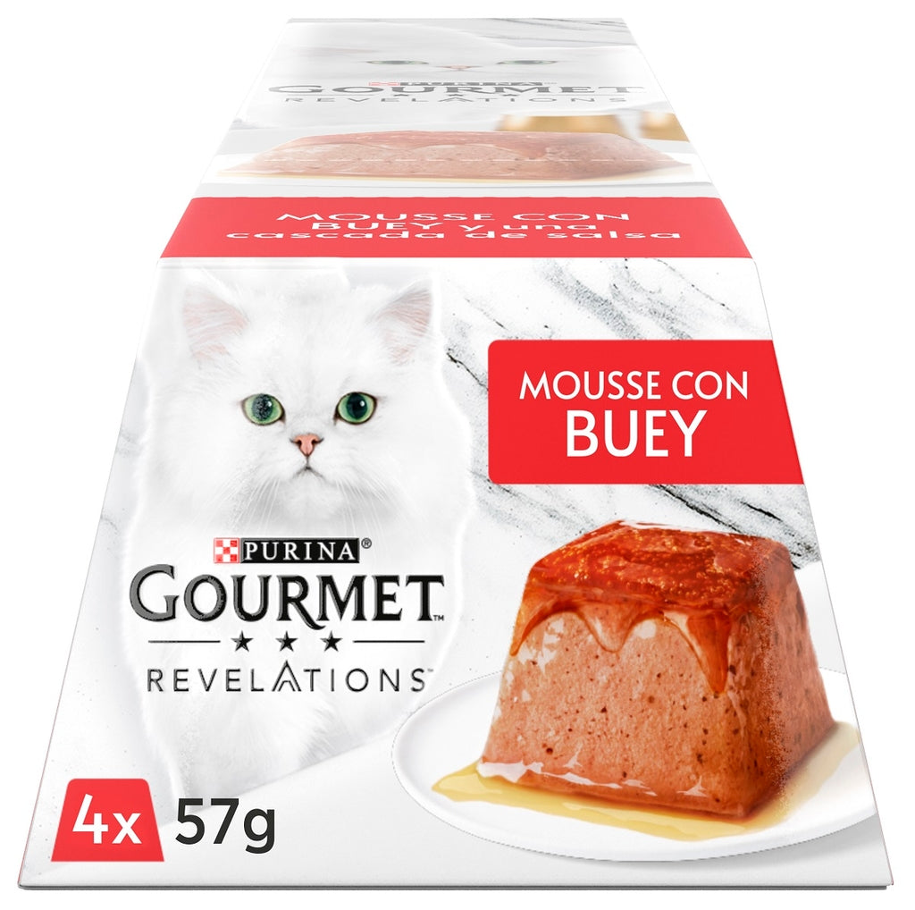 gato revelations mousse buey 4x57gr Imagen principal del producto