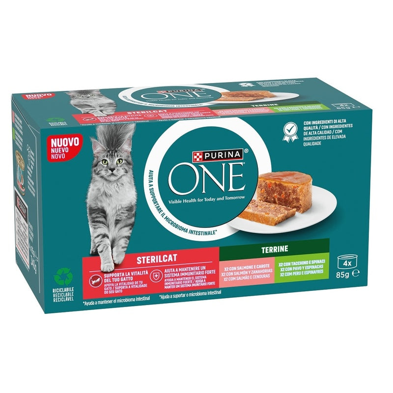gat sterilized salmó 4x85 g Imatge principal del producte