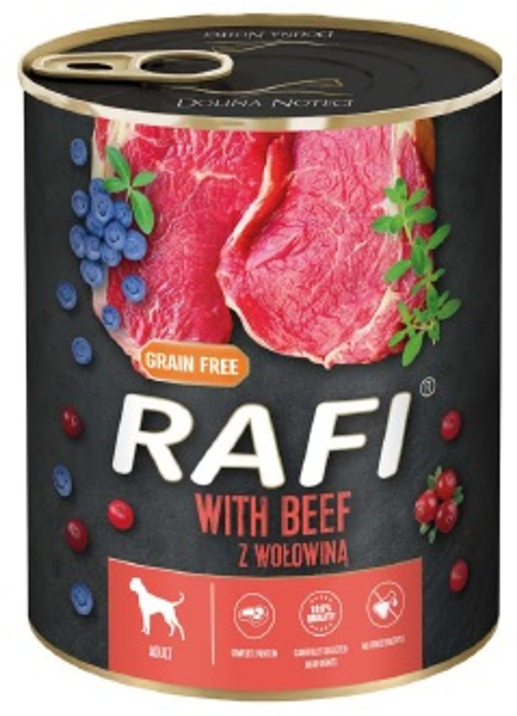 Rafi Ternera y arándanos Imagen secundaria del producto