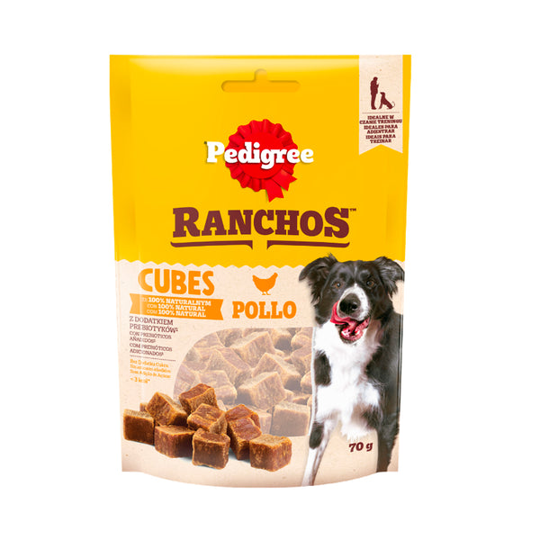 Pedigree Ranchos Cubes de pollastre 70 g