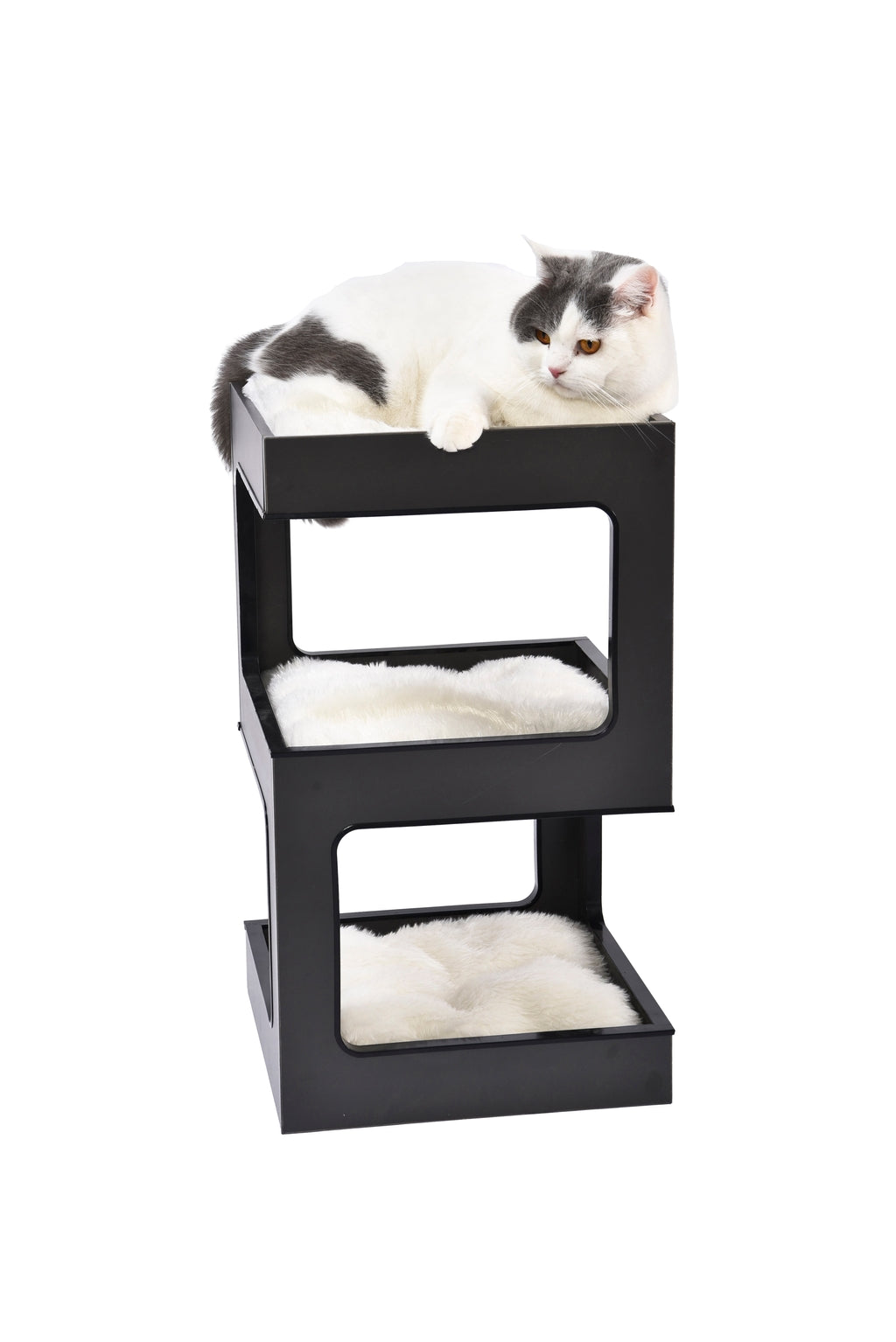 Freedog Balcony Negro 34x34x60 cm Imagen secundaria del producto