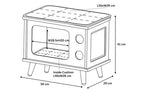 rascador TV 50X29X41cm