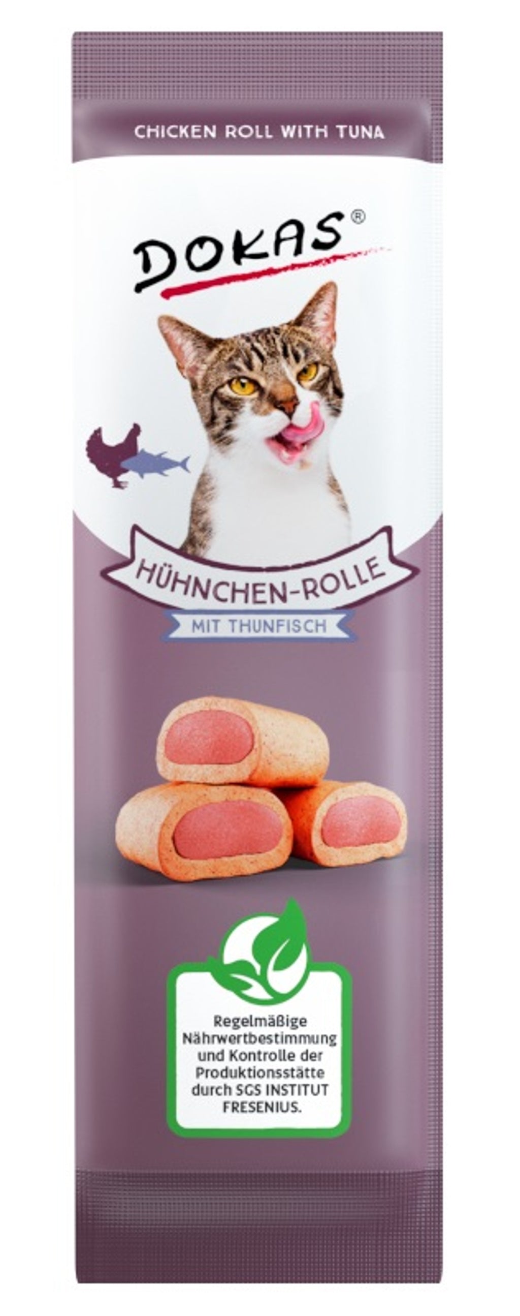 rollos de pollo con atún para gato 10gr Imagen principal del producto