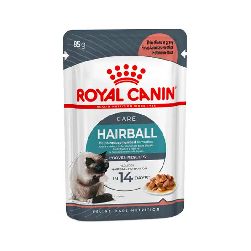 Royal Canin Hairball Care en Salsa Pouch para gatos