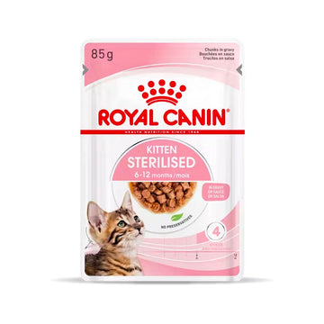 Royal Canin Kitten Sterilised en Salsa Pouch para gatitos