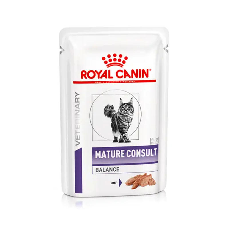 Royal Canin Mature Consult Balance Pouch para gatos