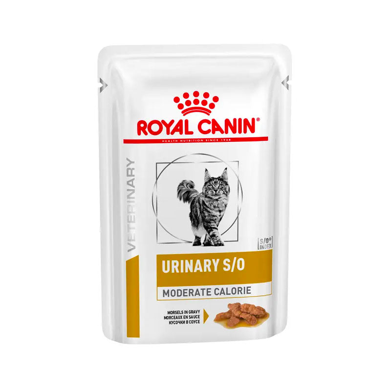 Royal Canin Urinary S/O Moderate Calories Pouch per a gats