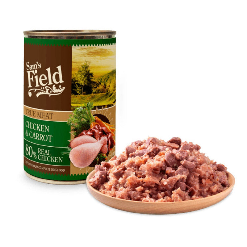 perro pollo zanahoria lata 400gr Imatge principal del producte