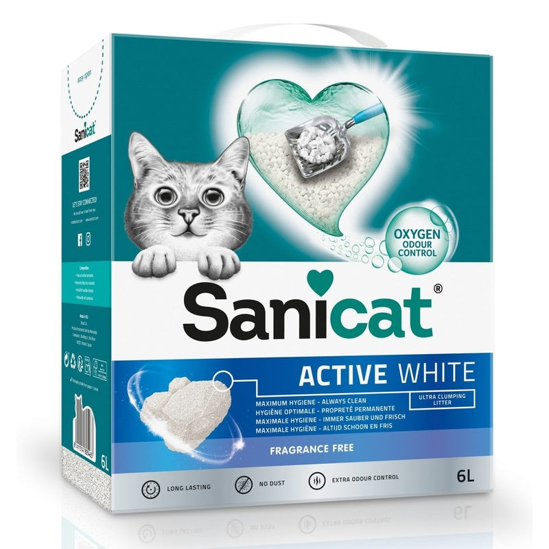 aglomerante active white sin perfume 6L