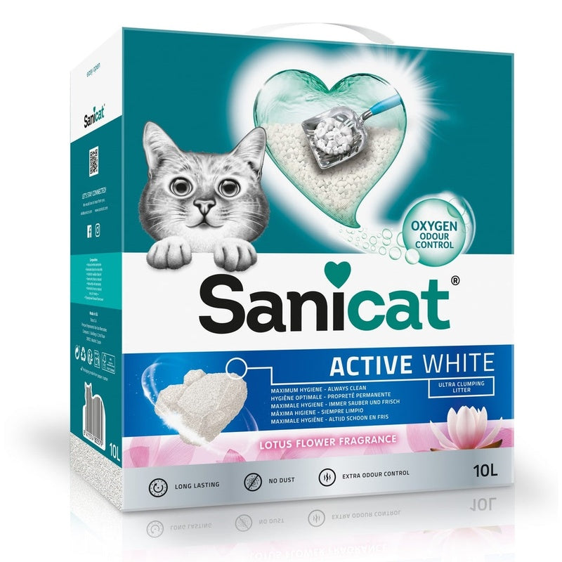 aglomerante active white perfum flor de loto 6L