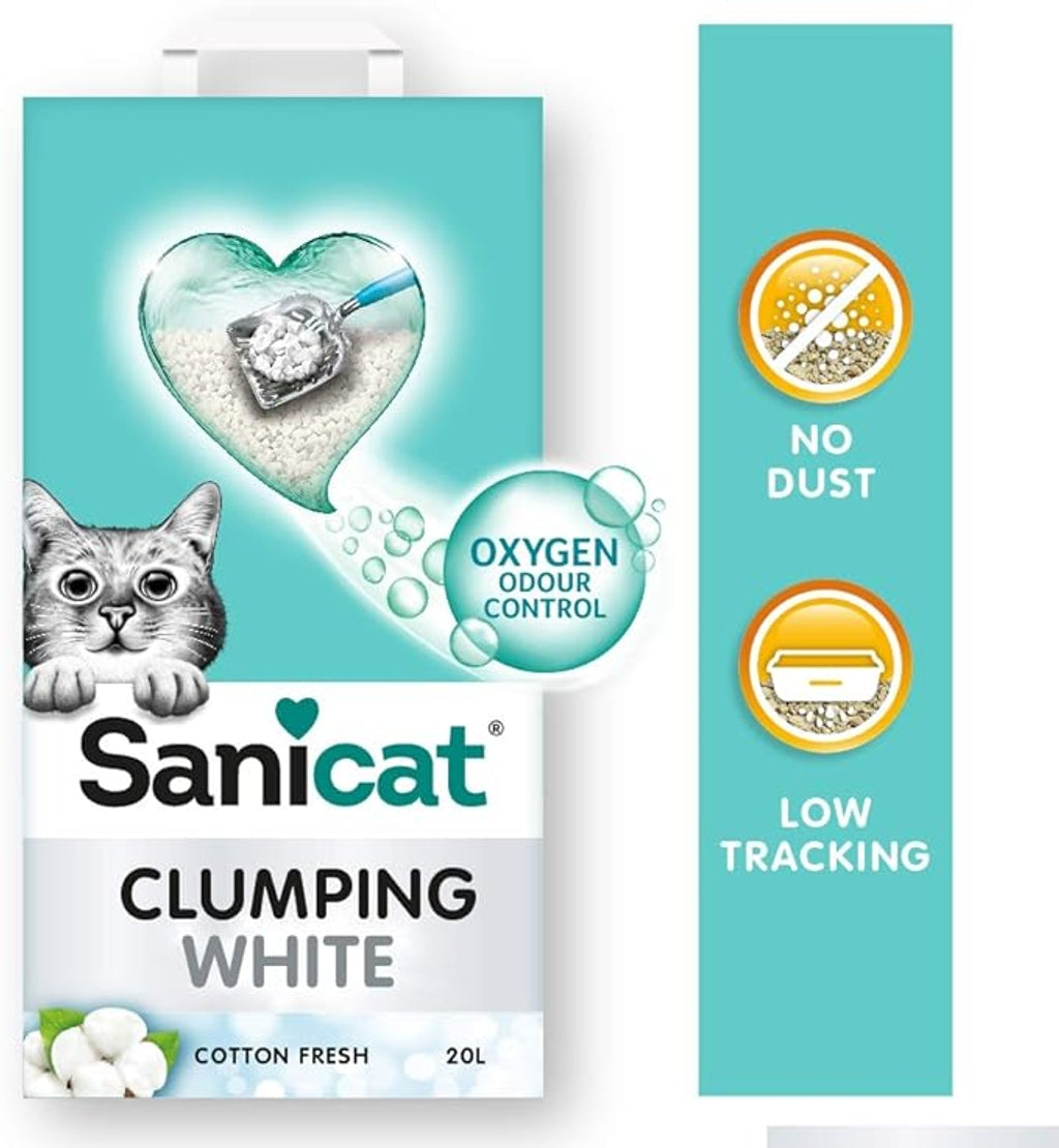 clumping white cotton fresh 20L