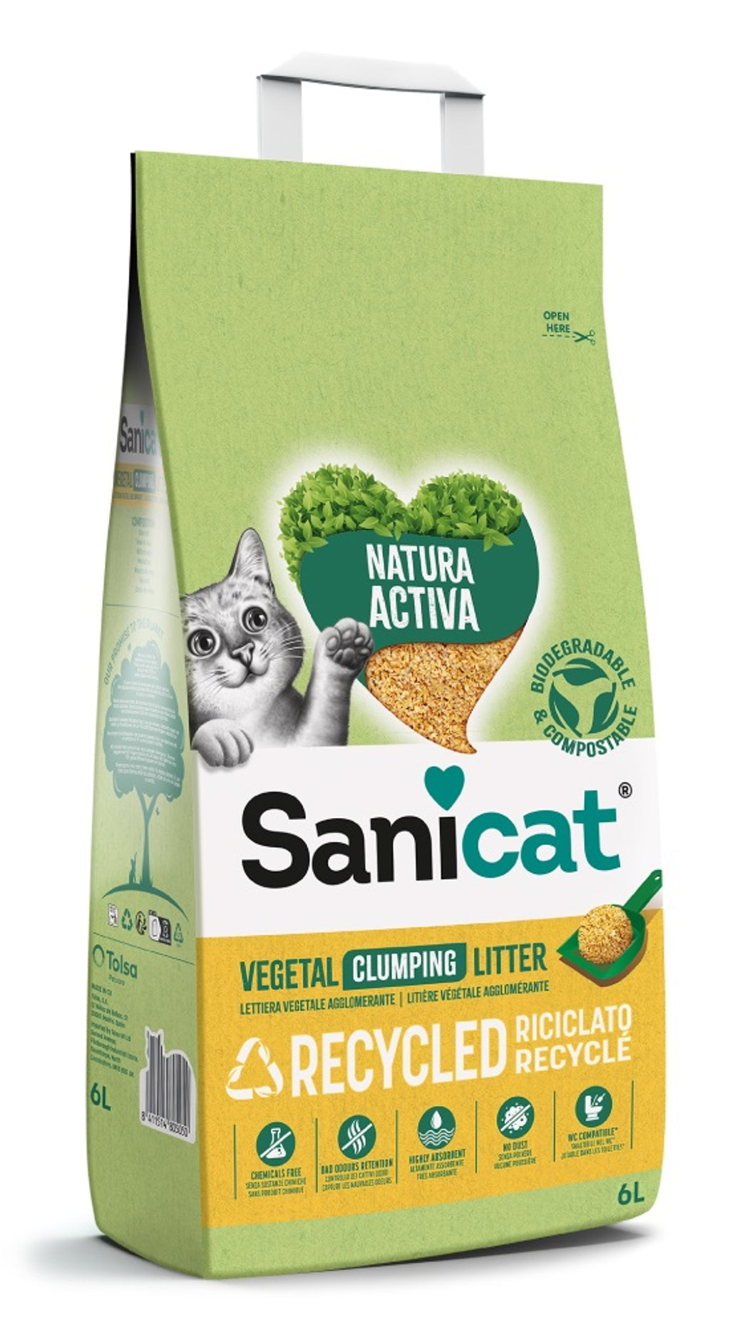 Natura Activa vegetal reciclada 10lt