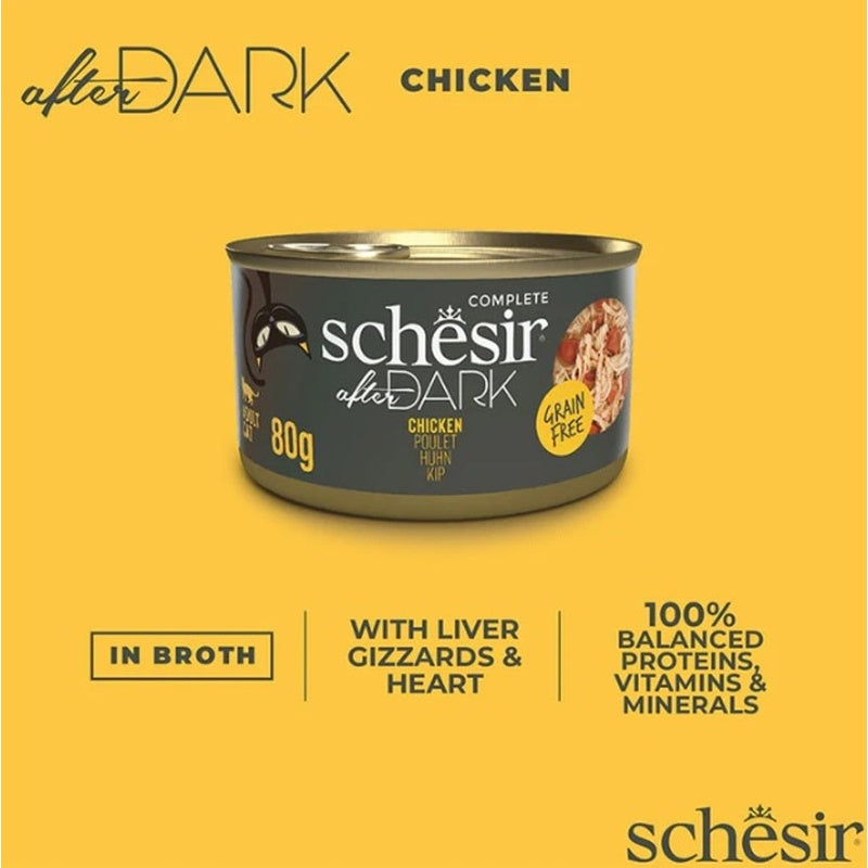 gato After Dark GF filetes pollo lata 80gr