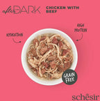 gato After Dark GF filetes pollo y ternera lata 80