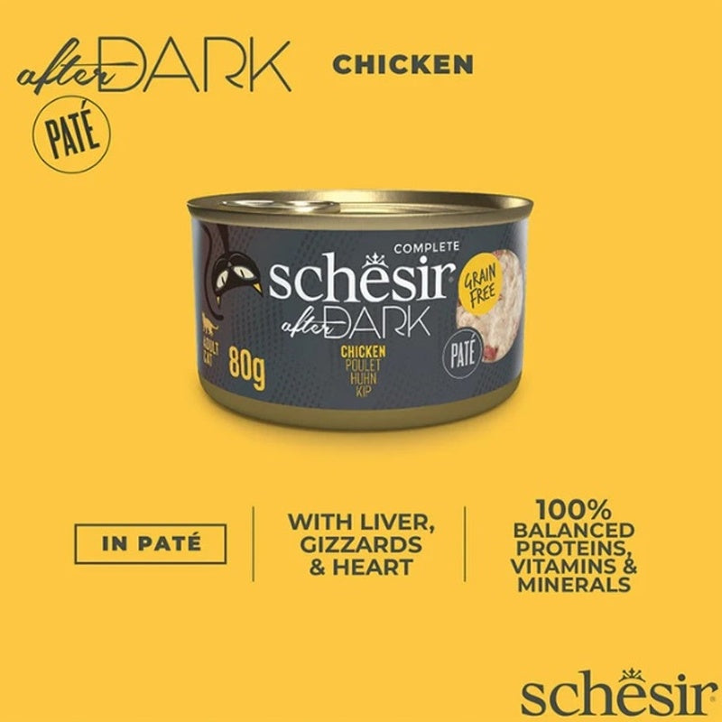 gato After Dark GF paté de pollo lata 80gr