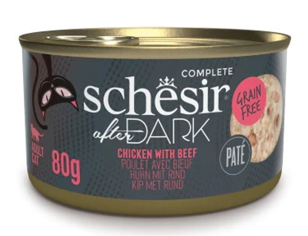 gato After Dark GF paté pollo y ternera lata 80gr Imagen principal del producto