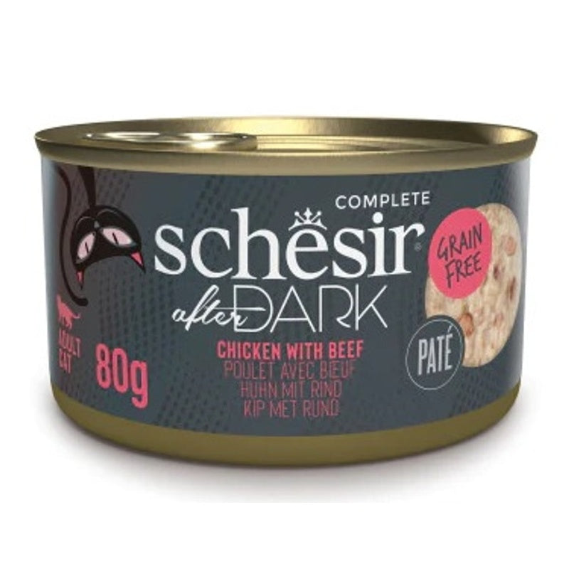 gat After Dark GF paté pollestre i vedella llauna 80 g