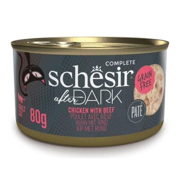 gat After Dark GF paté pollestre i vedella llauna 80 g