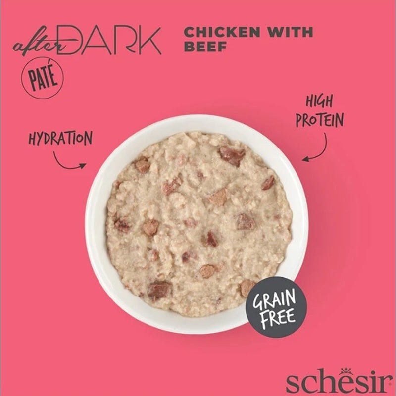 gat After Dark GF paté pollestre i vedella llauna 80 g