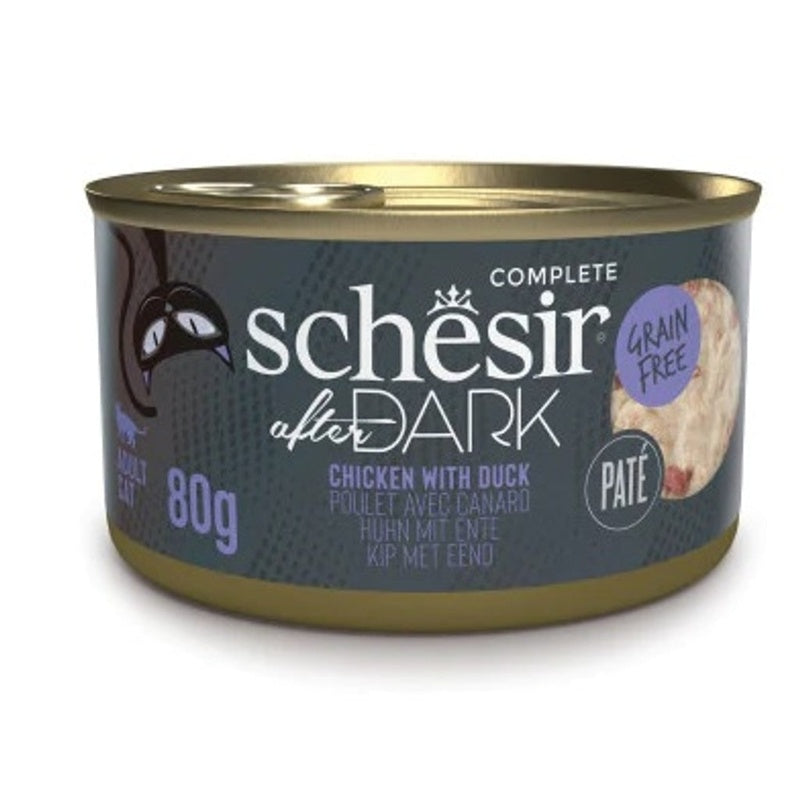 gato After Dark GF paté  pollo y pato lata 80gr