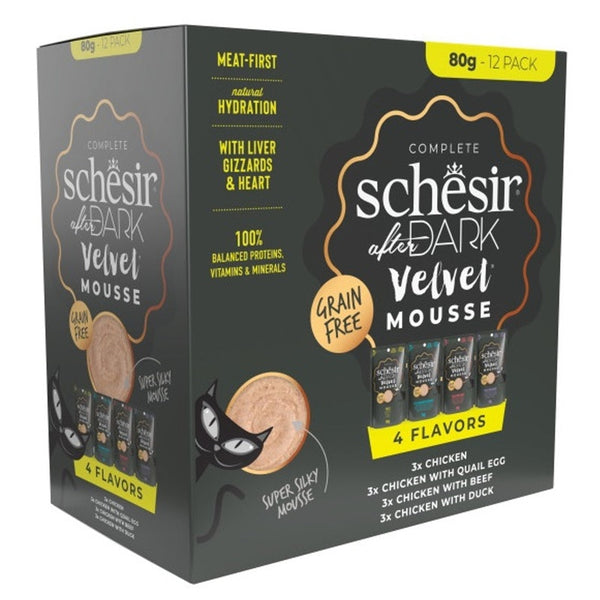 gat After Dark GF Velvet assortit de mouses 12 sob