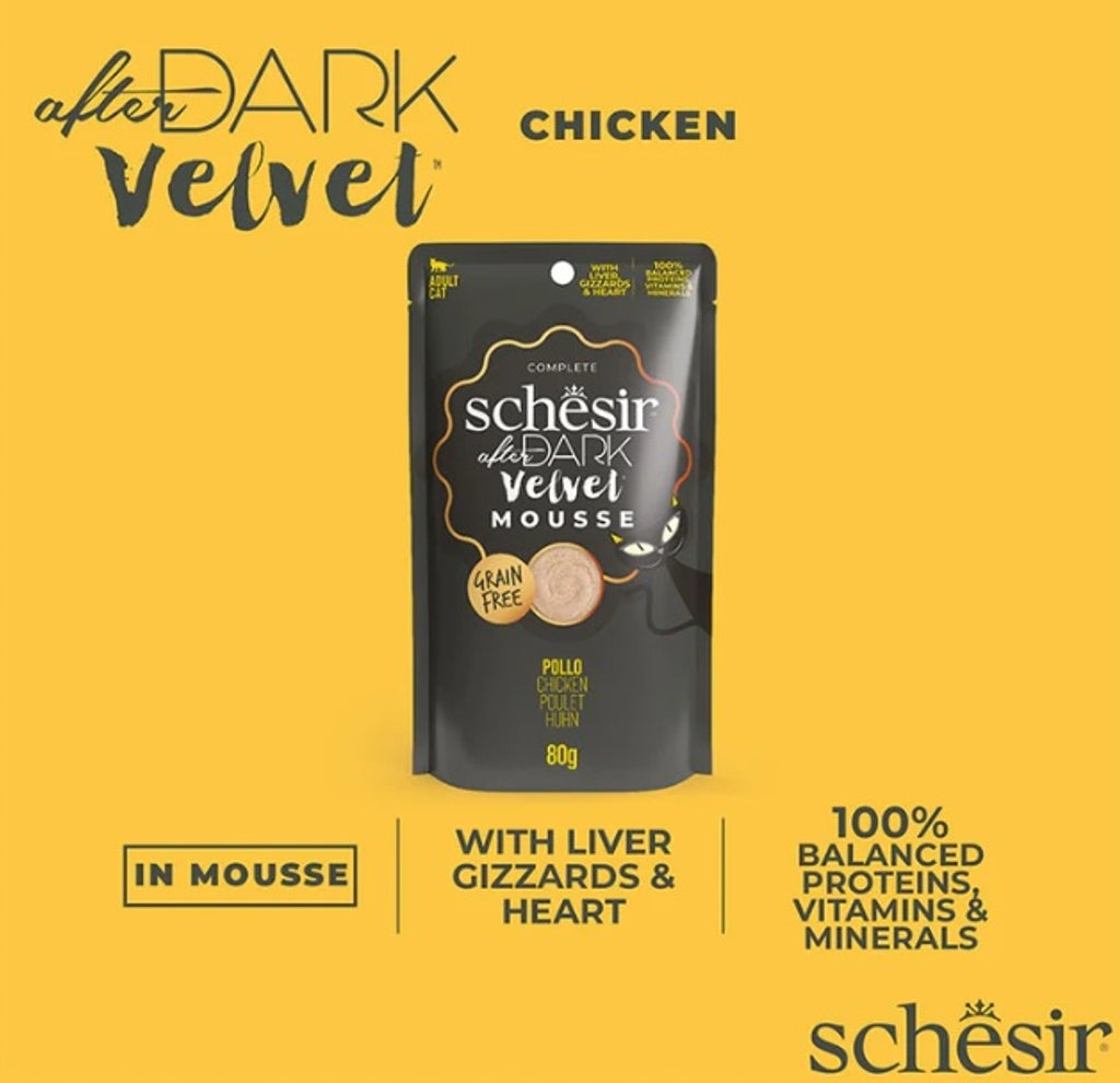 gato After Dark GF Velvet Mousse pollo 80gr
