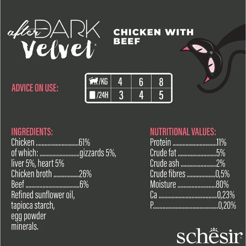 gato After Dark GF Velvet Mousse pollo y ternera 8