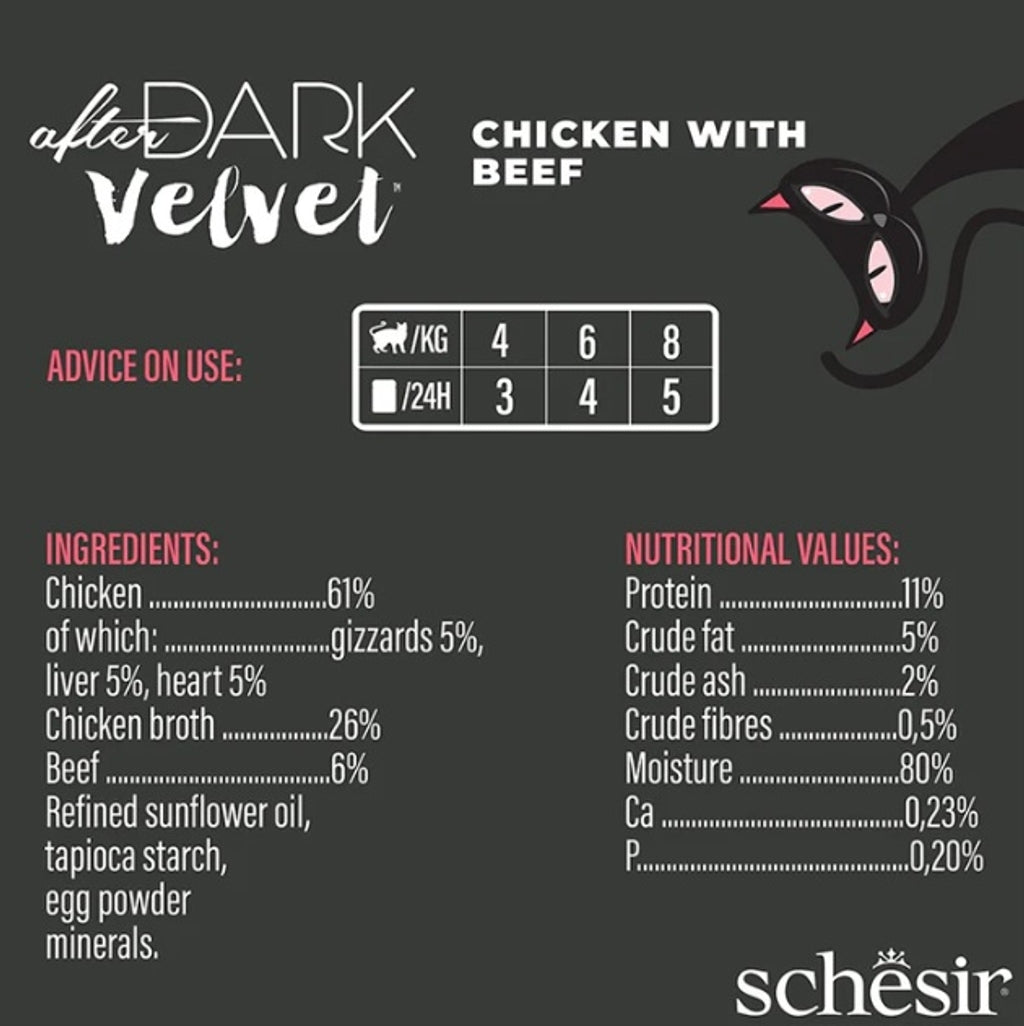 gato After Dark GF Velvet Mousse pollo y ternera 8