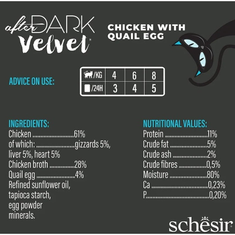 gato After Dark GF Velvet Mousse pollo y huevo cod
