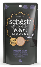 gato After Dark GF Velvet Mousse pollo y pato 80gr