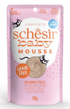 gat baby GF mousse de salmó amb pollastre 70 g