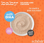 gat baby GF mousse de salmó amb pollastre 70 g