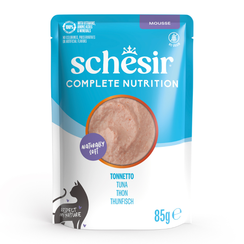 Schesir Complete Nutrition Mousse de Atún 85 g Imagen principal del producto